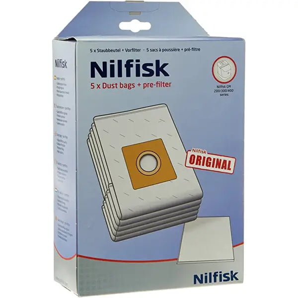 Ryksugupokar Nilfisk GM200/300/400 5 stk/pk