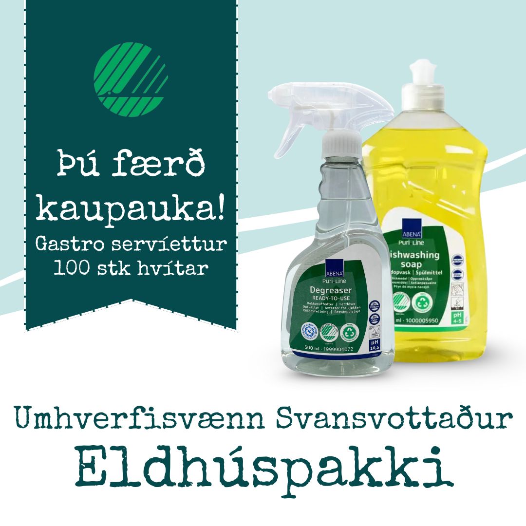 Puri - Line Umhverfisvænn Svansvottaður eldhúspakki