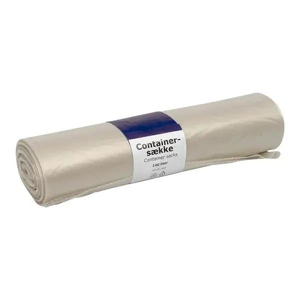 Ruslapokar glærir 240ltr