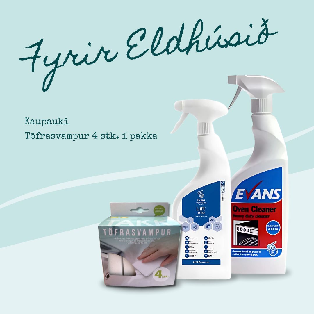 Eldhús pakki með kaupauka