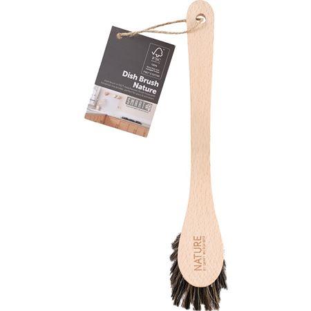 Smart nature uppþvottabursti m/tréhandfangi