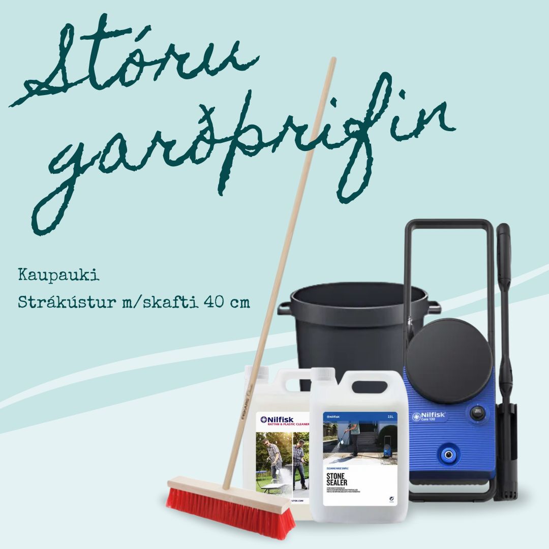 Stóru garðþrifin Kaupauki fylgir