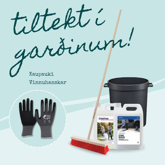 Tiltekt í garðinum Kaupauki fylgir