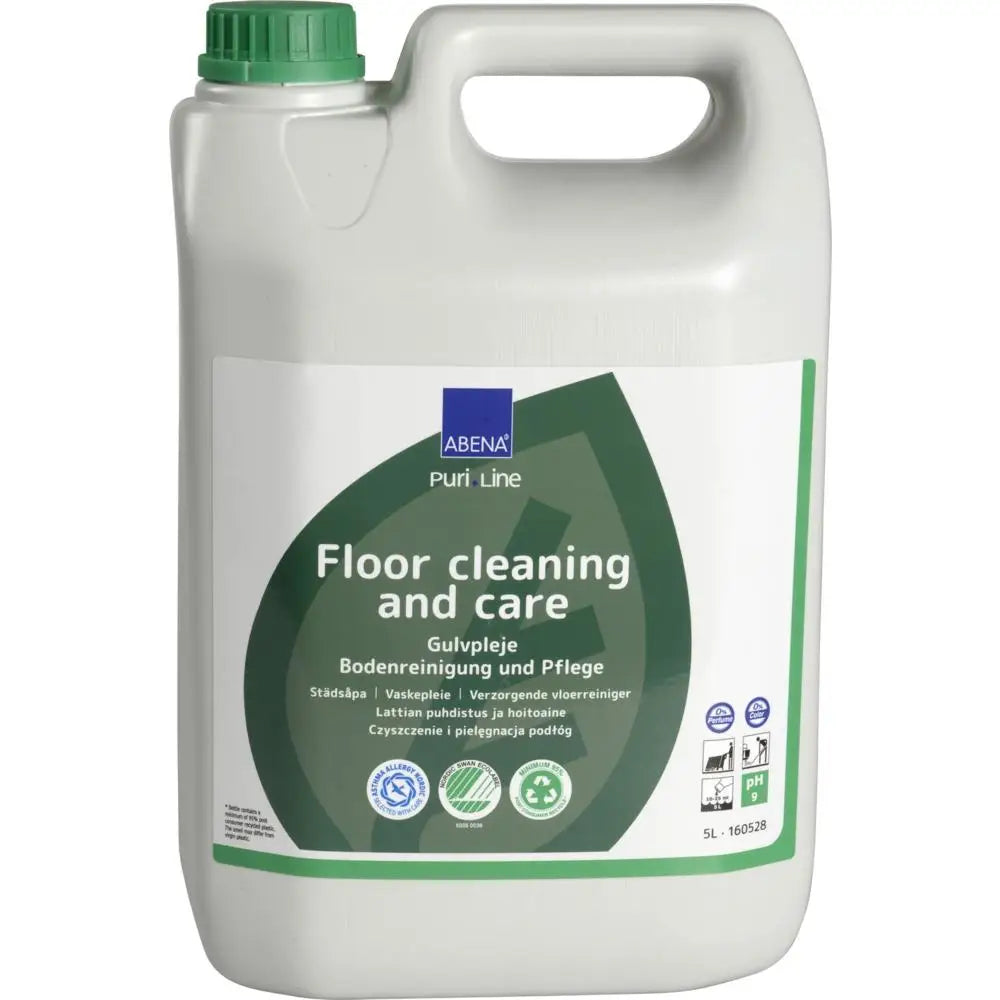 Puri-Line, gólfsápa, 5 ltr, án ilms / Svansvottuð