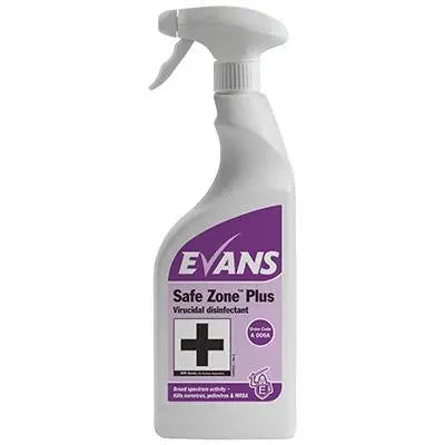 Evans Sótthreinsir, Safe Zone Plus 750ml