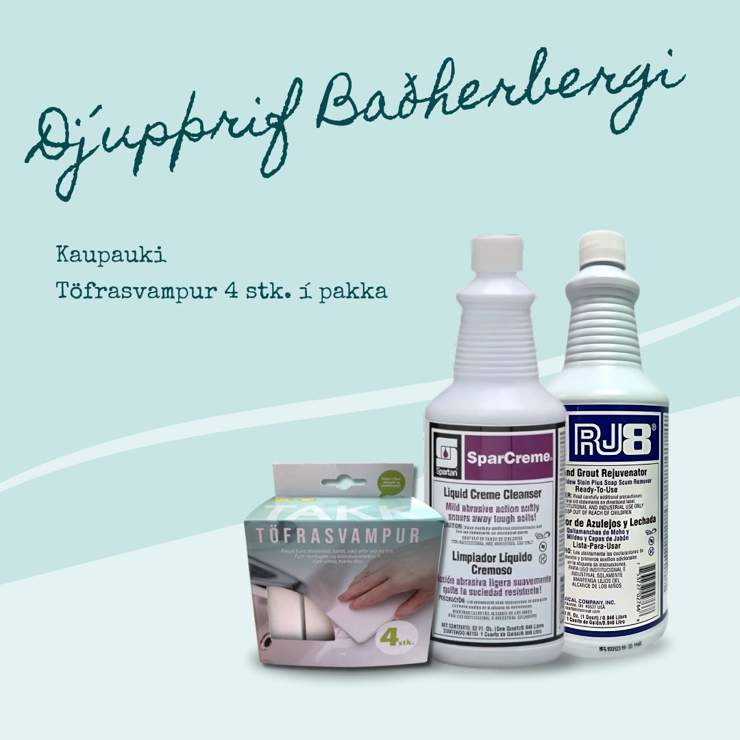 Djúpþrif baðherbergi