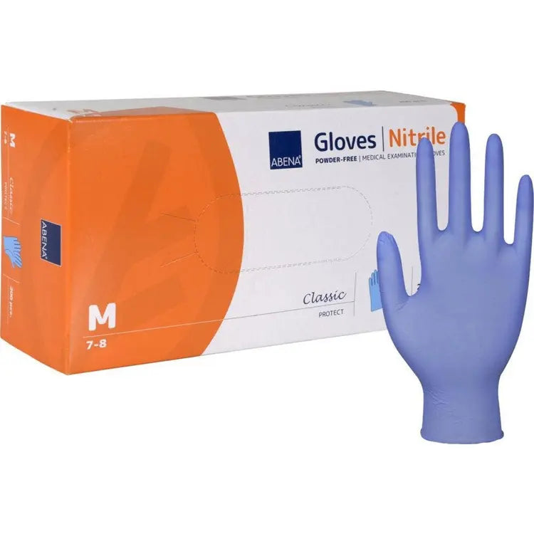 Abena  Hanskar Nitril Classic Protect M, 200stk