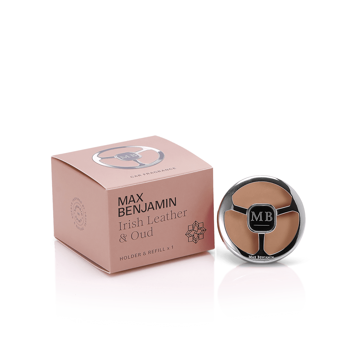 Max Benjamin – Irish leather & oud bílailmur