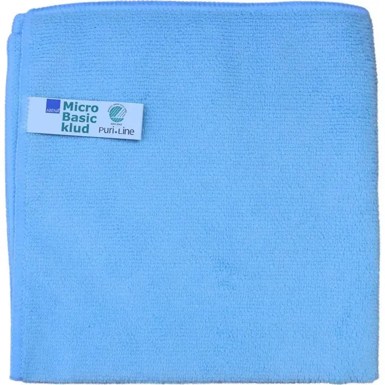 Puri - Line Örtrefjaklútur Basic Blár 40x40cm 10 stk í pakka