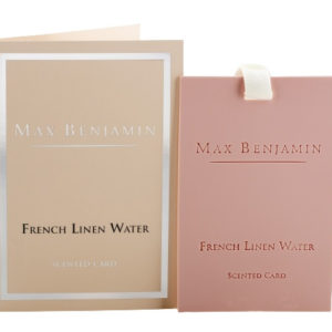 Max Benjamin ilmspjöld French Linen water