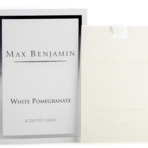 Max Benjamin ilmspjöld White Pomegranate ilmspjald