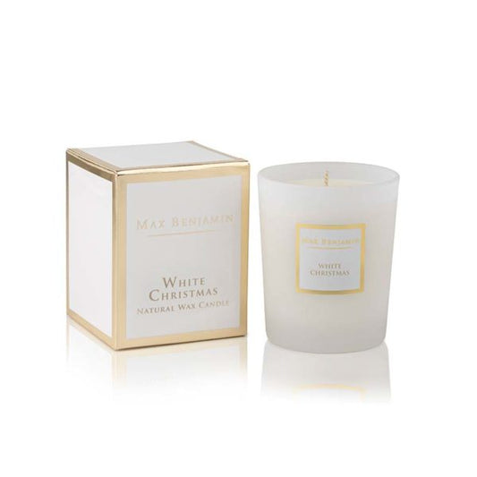 Max Benjamin – WHITE CHRISTMAS LUXURY NATURAL CANDLE